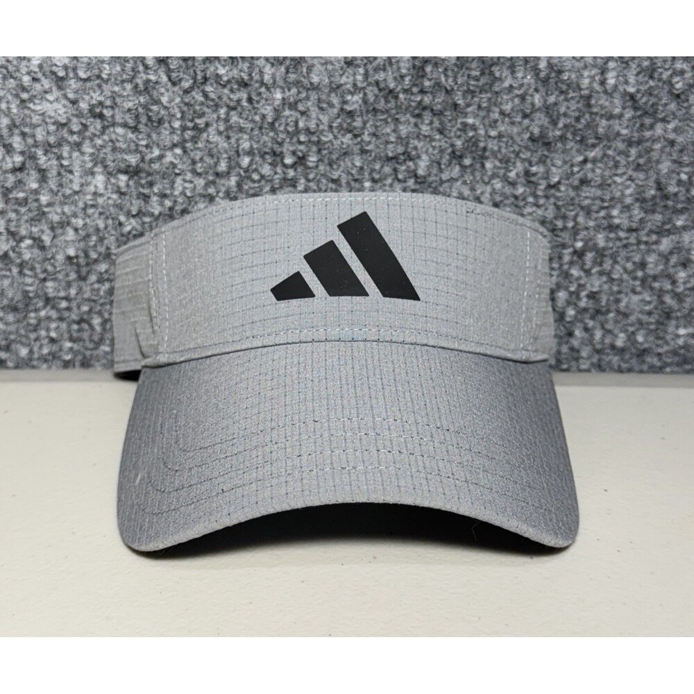 Adidas Visor Hat Golf Tour Strapback Adjustable Gray Unisex Adult One Size‎